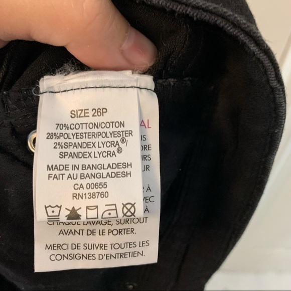 Black Straight Jeans - Picture 4 of 4